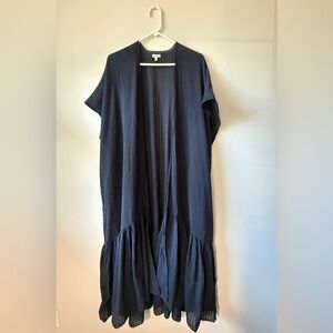 Aerie Black Swim Coverup Size OS